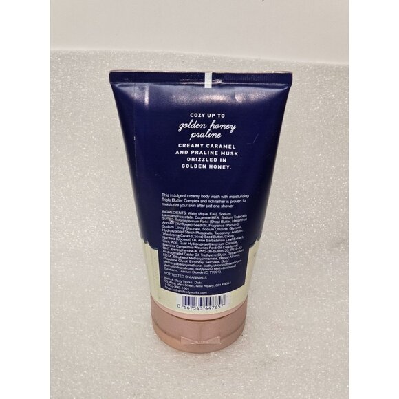 Tutti Dolci Golden Honey Praline Creamy Body Wash 8 fl oz Bath & Body Works - Picture 2 of 2